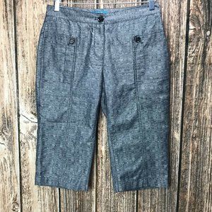 Derek Lam Design Nation Long Shorts ~ Sz 6 ~ Gray